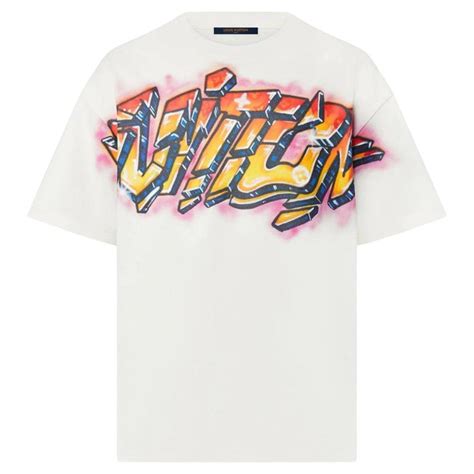 louis vuitton graffiti t-shirt|Louis Vuitton shirt virgil abloh.